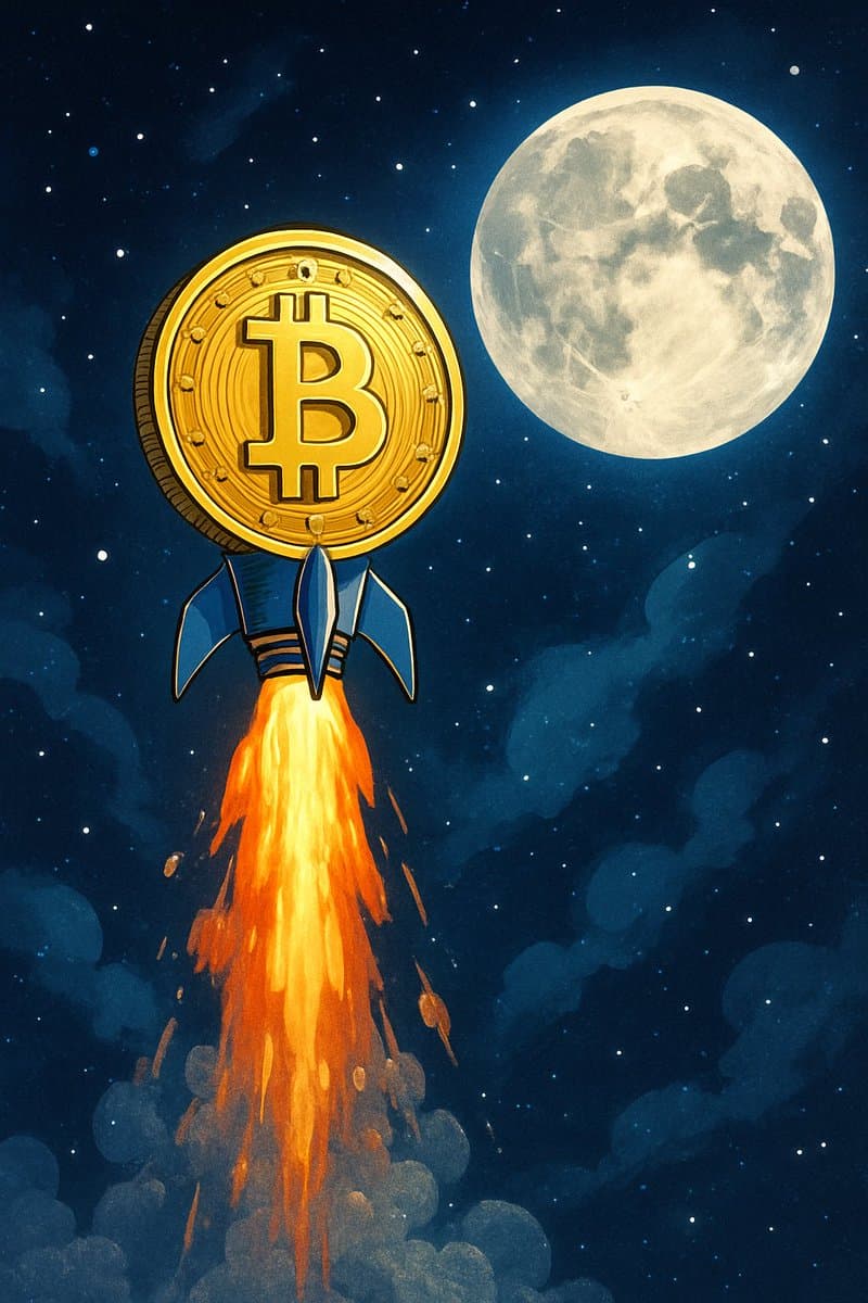 Bit too the moon